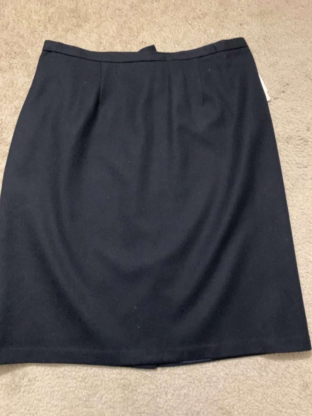 Sag Harbor Black Pencil Skirt